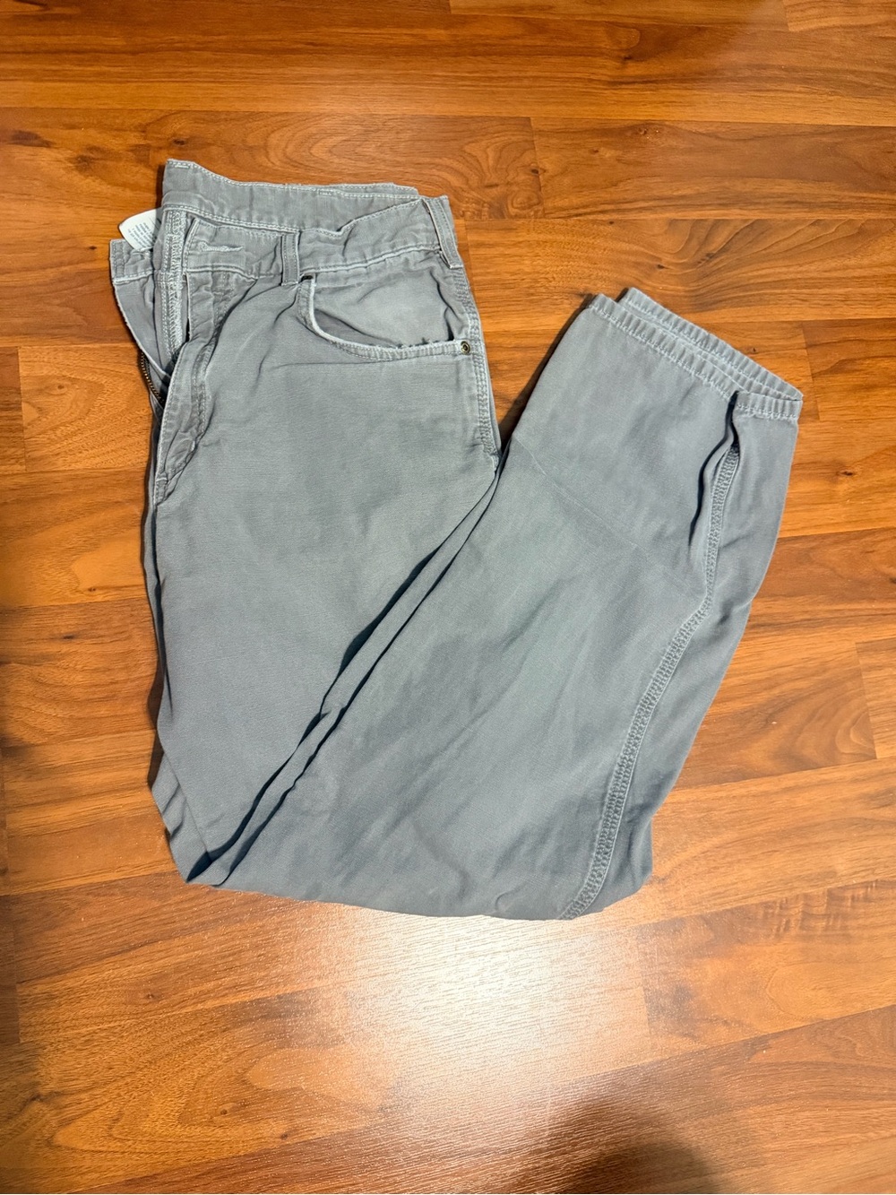 Carhartt Men's Gray Bootcut Jeans